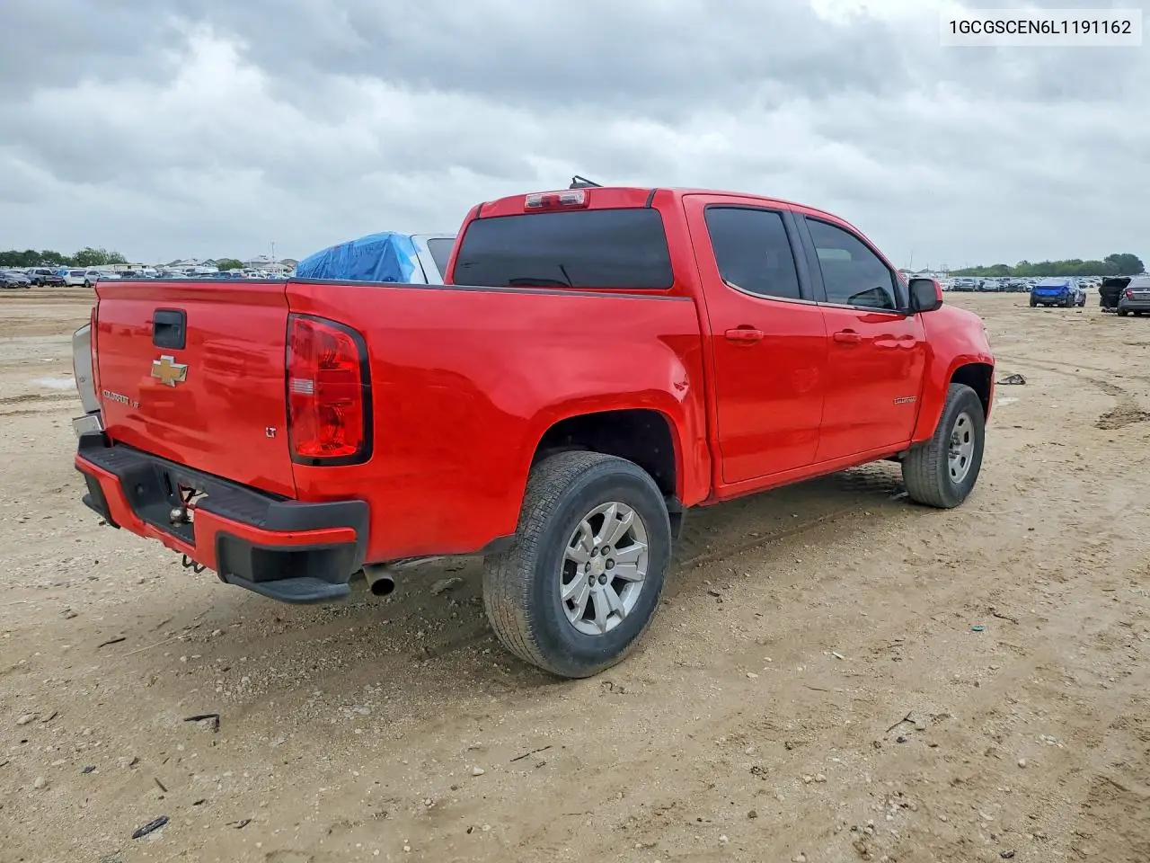 2020 Chevrolet Colorado Lt VIN: 1GCGSCEN6L1191162 Lot: 61051576