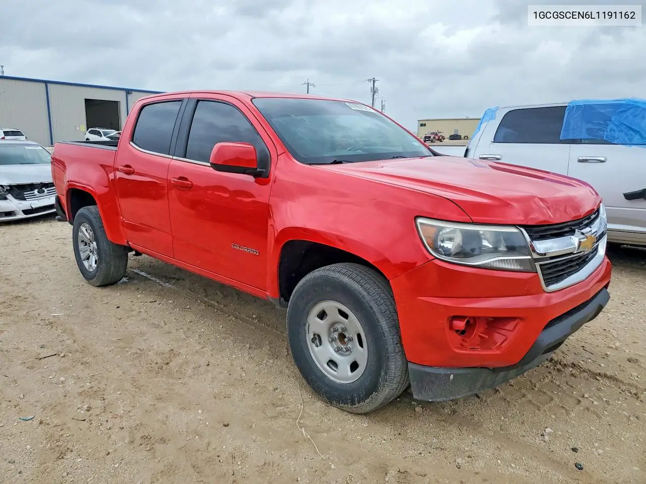 2020 Chevrolet Colorado Lt VIN: 1GCGSCEN6L1191162 Lot: 61051576