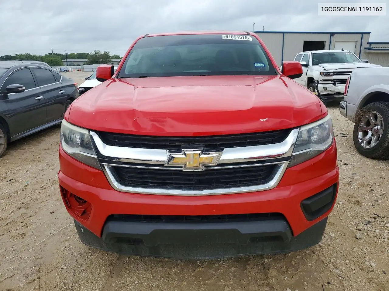 2020 Chevrolet Colorado Lt VIN: 1GCGSCEN6L1191162 Lot: 61051576