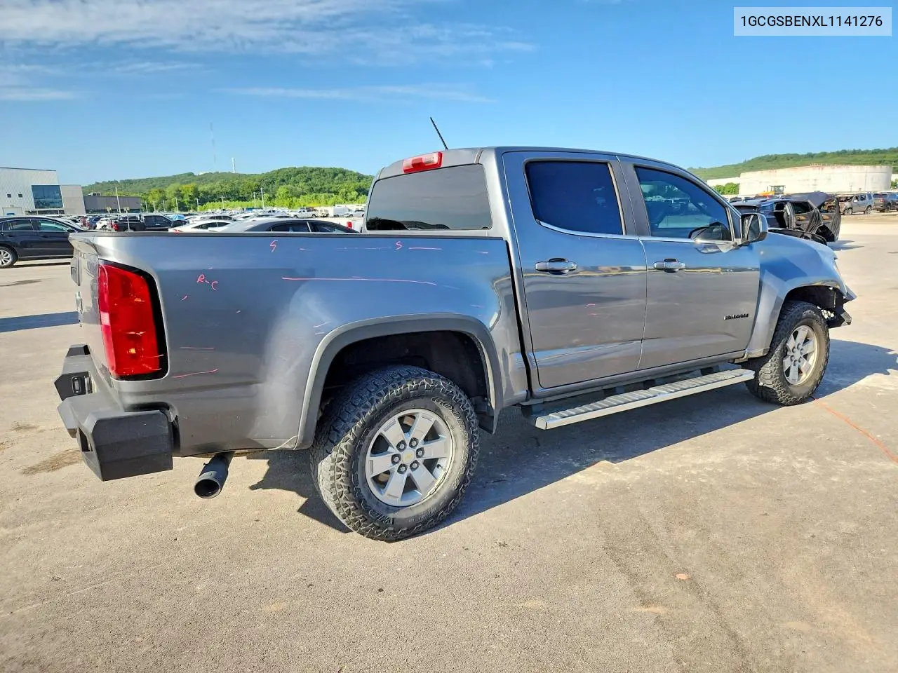 2020 Chevrolet Colorado VIN: 1GCGSBENXL1141276 Lot: 61408096