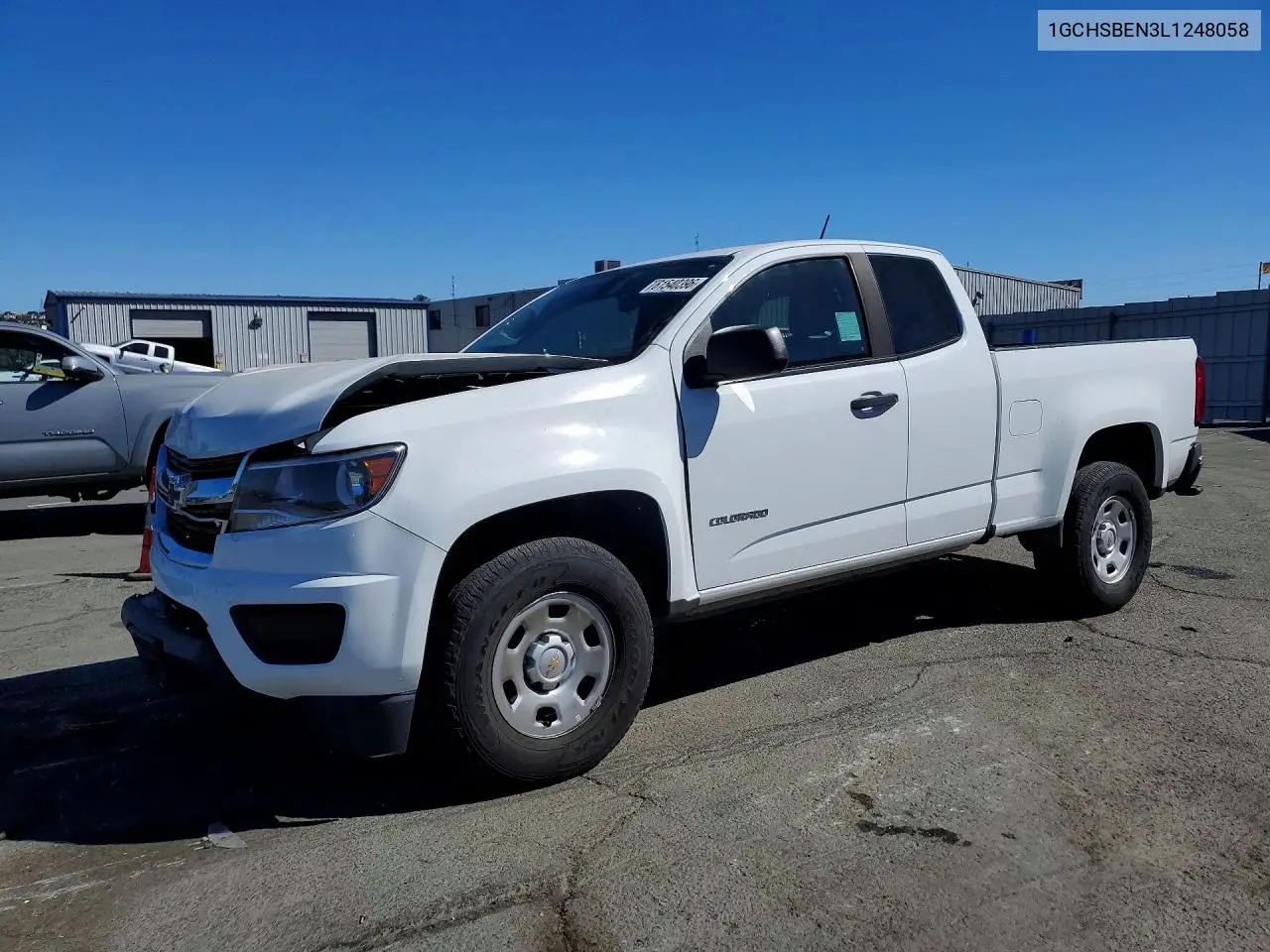 2020 Chevrolet Colorado VIN: 1GCHSBEN3L1248058 Lot: 61540396