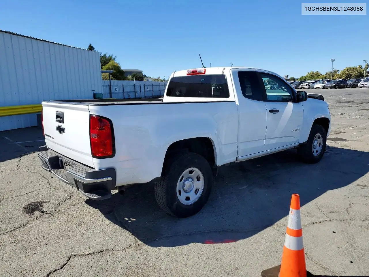 2020 Chevrolet Colorado VIN: 1GCHSBEN3L1248058 Lot: 61540396