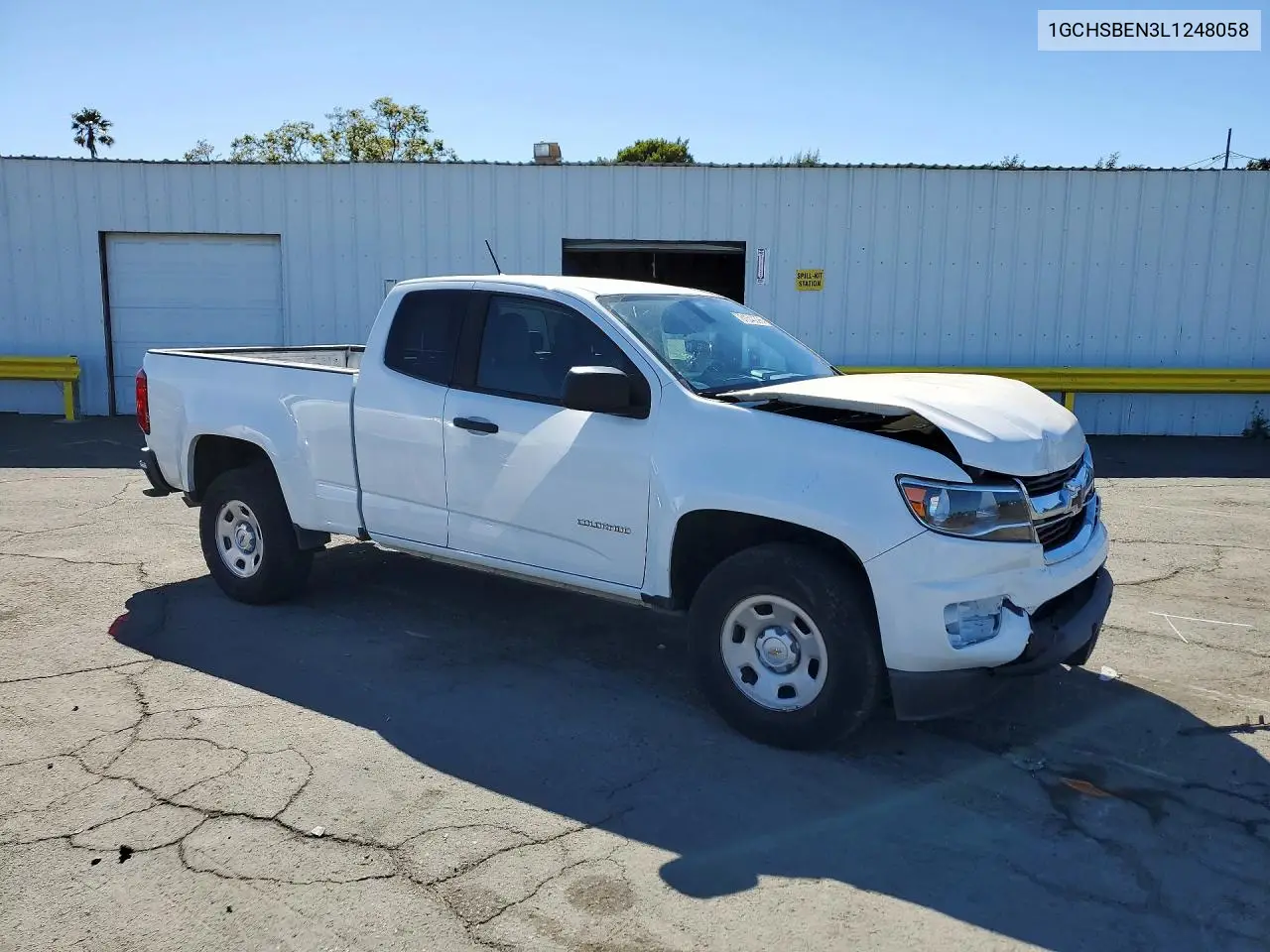 2020 Chevrolet Colorado VIN: 1GCHSBEN3L1248058 Lot: 61540396