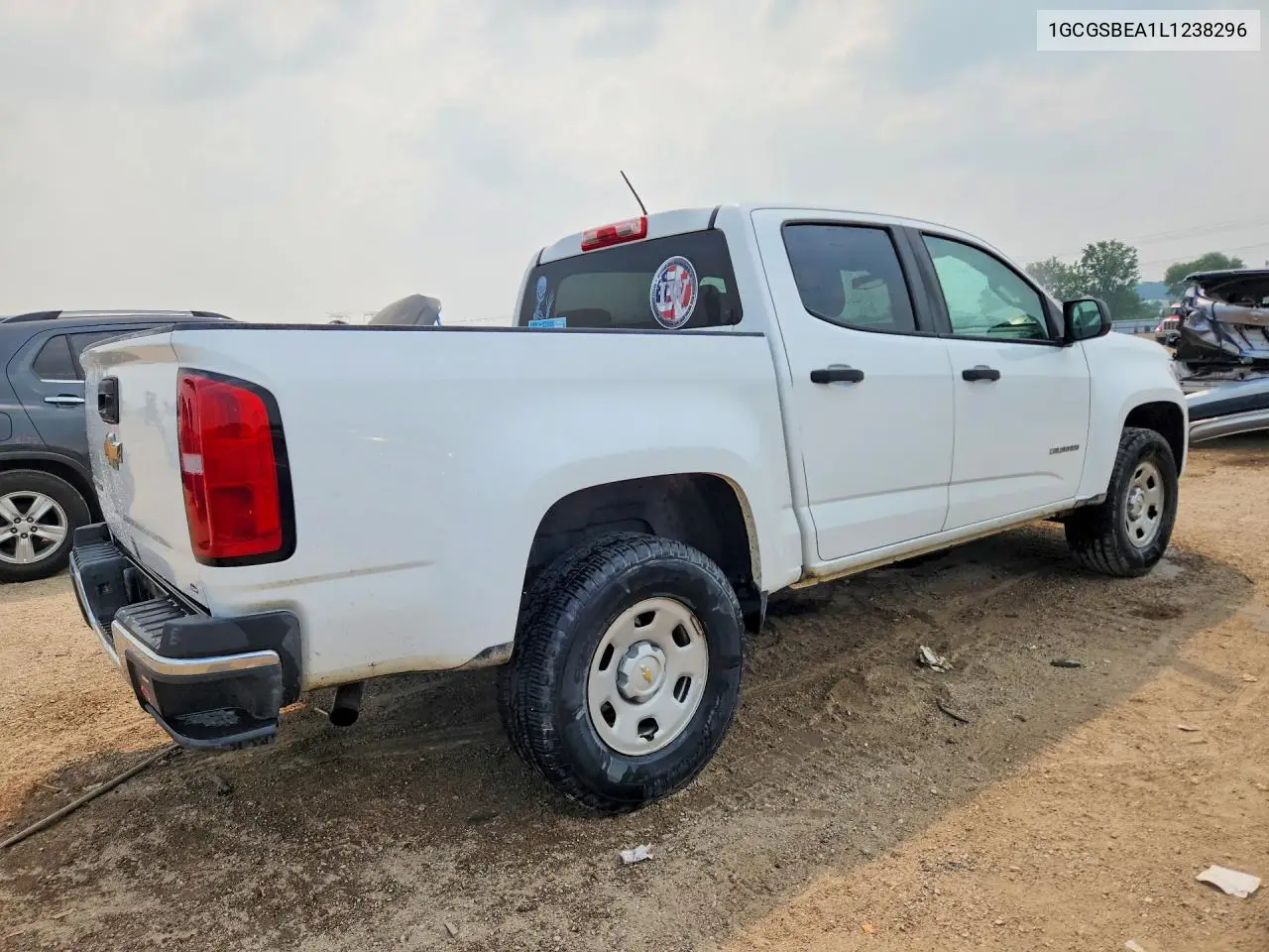2020 Chevrolet Colorado VIN: 1GCGSBEA1L1238296 Lot: 61542166
