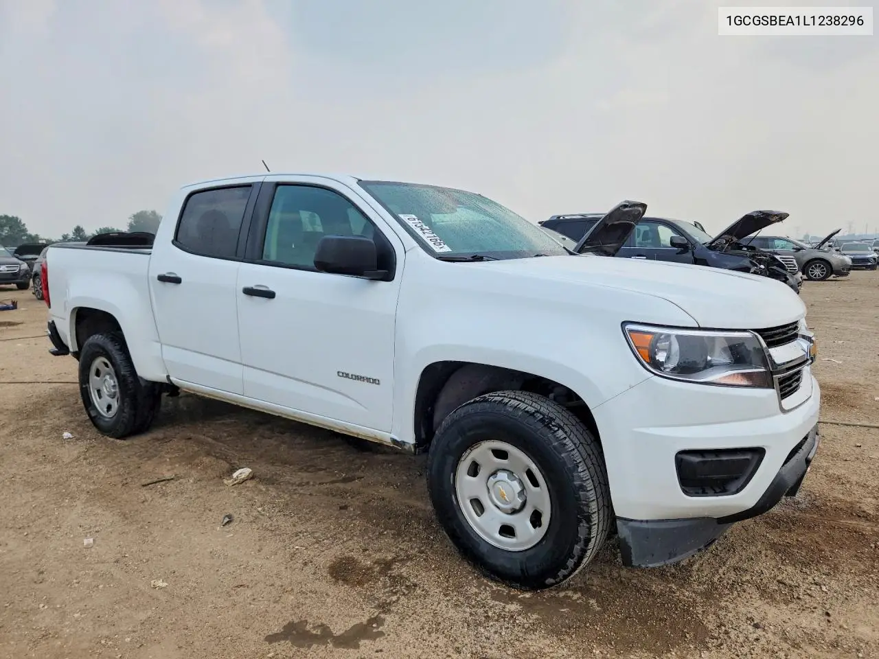 2020 Chevrolet Colorado VIN: 1GCGSBEA1L1238296 Lot: 61542166