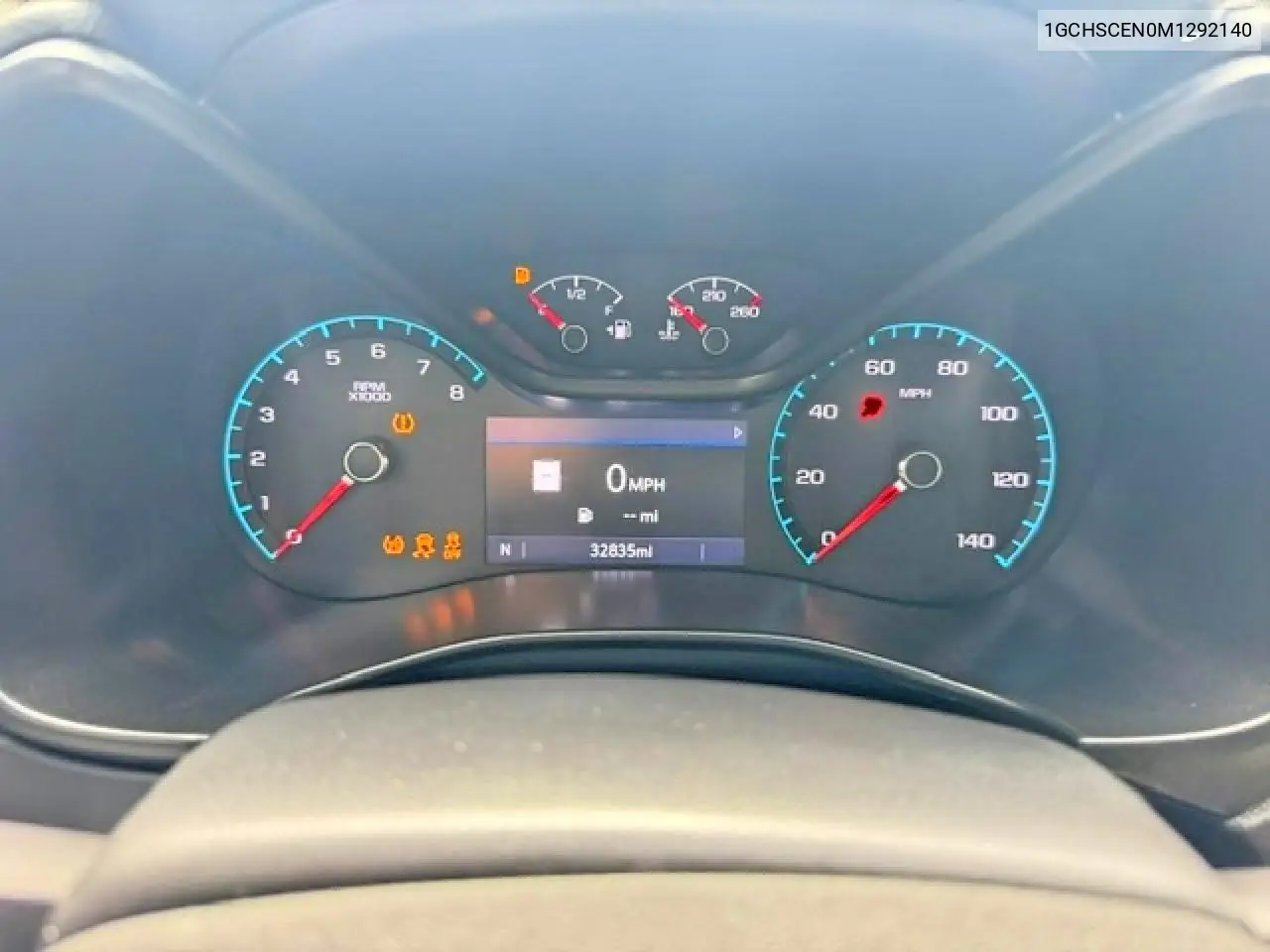 1GCHSCEN0M1292140 2021 Chevrolet Colorado Lt