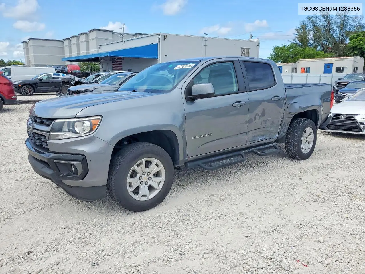 2021 Chevrolet Colorado Lt VIN: 1GCGSCEN9M1288356 Lot: 57167016