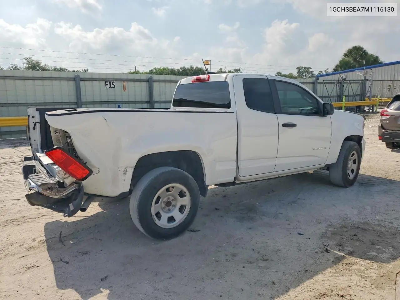 2021 Chevrolet Colorado VIN: 1GCHSBEA7M1116130 Lot: 57910726