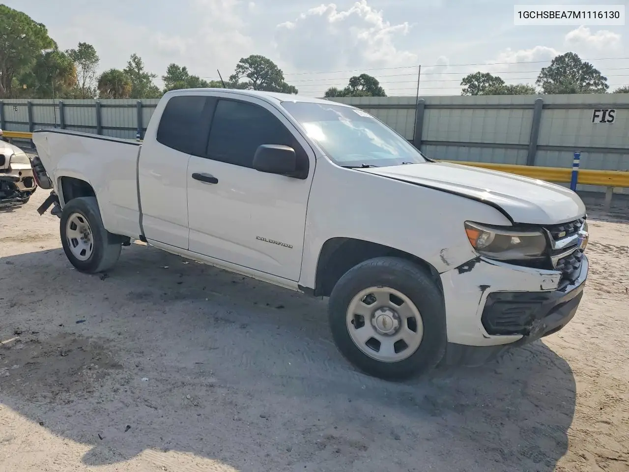 2021 Chevrolet Colorado VIN: 1GCHSBEA7M1116130 Lot: 57910726