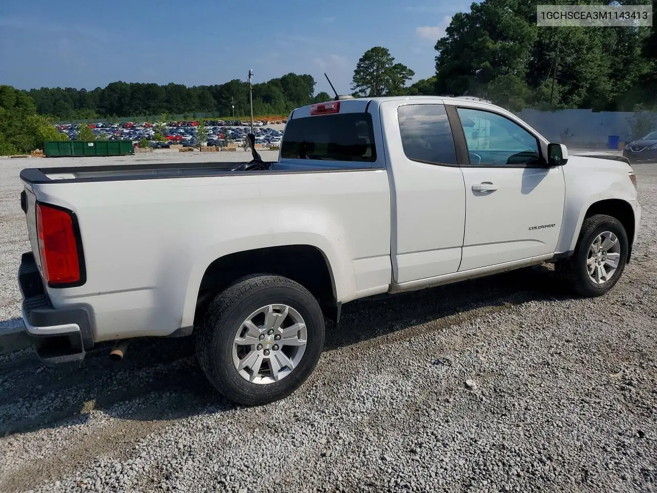 2021 Chevrolet Colorado Lt VIN: 1GCHSCEA3M1143413 Lot: 59807306