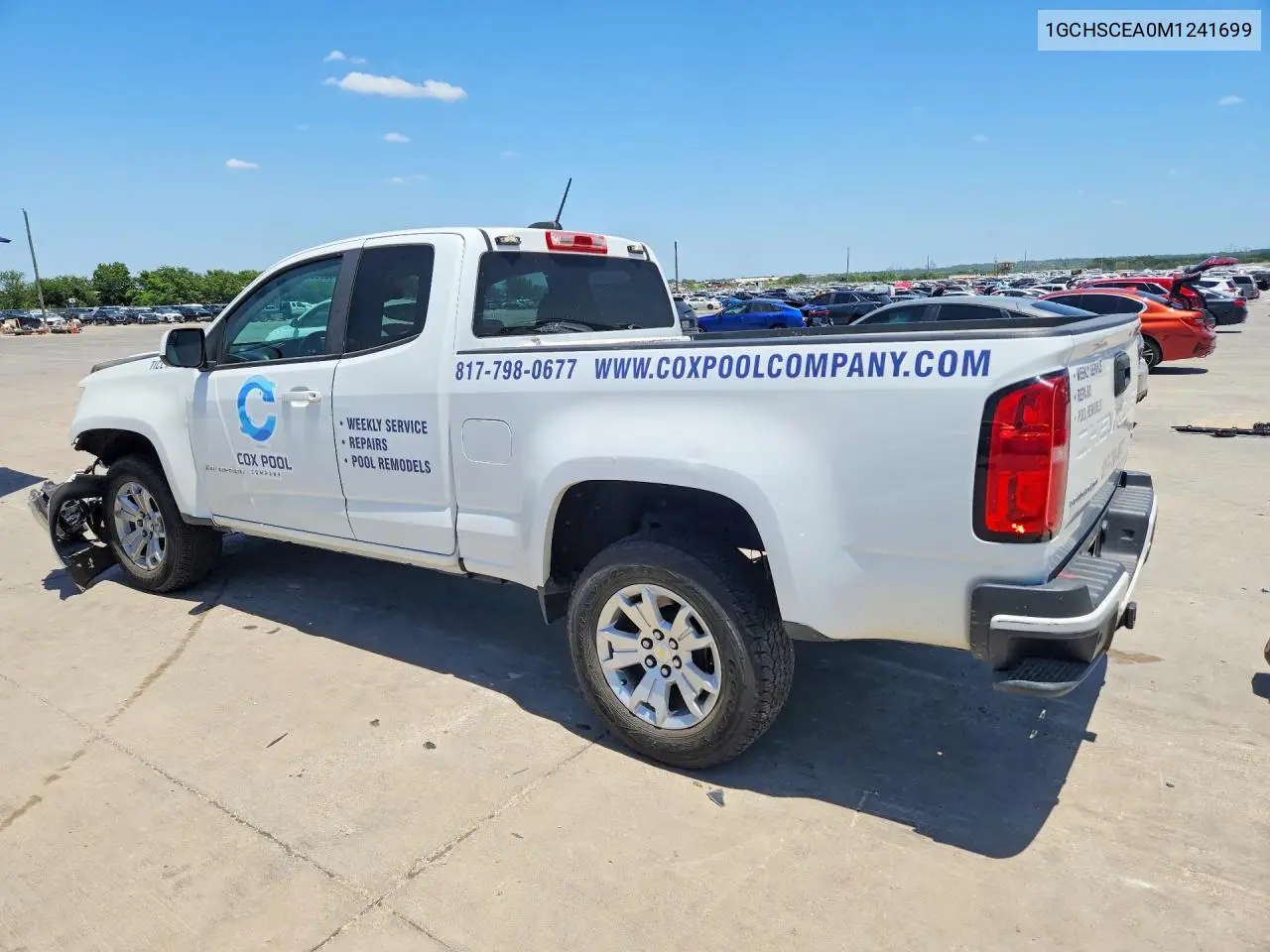 2021 Chevrolet Colorado Lt VIN: 1GCHSCEA0M1241699 Lot: 60066116