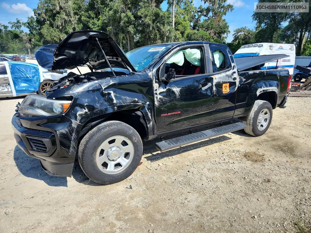 2021 Chevrolet Colorado VIN: 1GCHSBEN9M1110963 Lot: 60066836