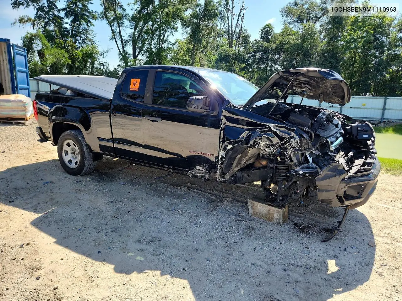 2021 Chevrolet Colorado VIN: 1GCHSBEN9M1110963 Lot: 60066836