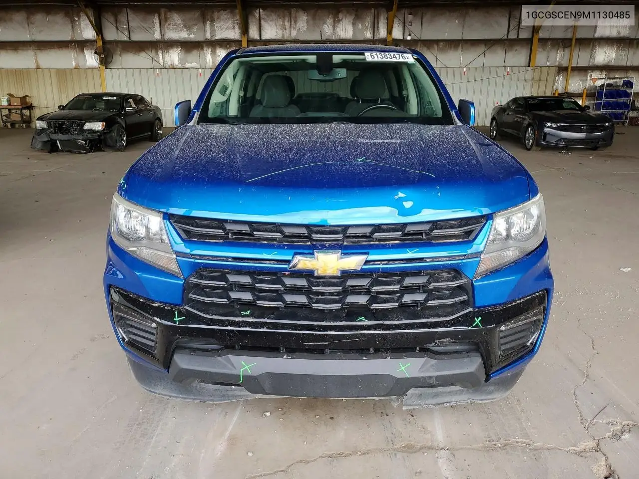 2021 Chevrolet Colorado Lt VIN: 1GCGSCEN9M1130485 Lot: 61383476