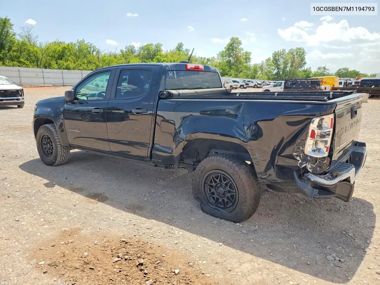 2021 Chevrolet Colorado VIN: 1GCGSBEN7M1194793 Lot: 61751016