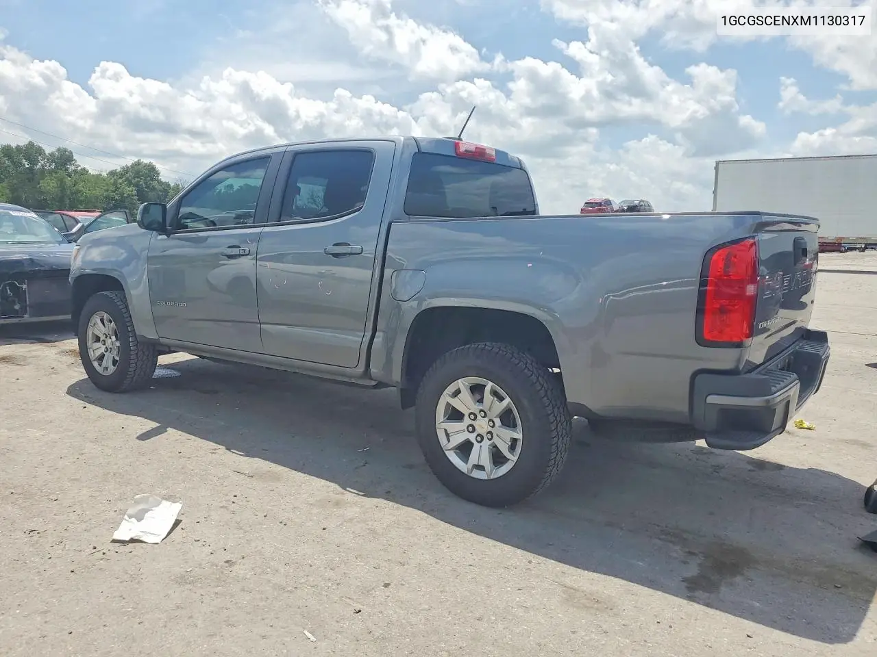 2021 Chevrolet Colorado Lt VIN: 1GCGSCENXM1130317 Lot: 61836666