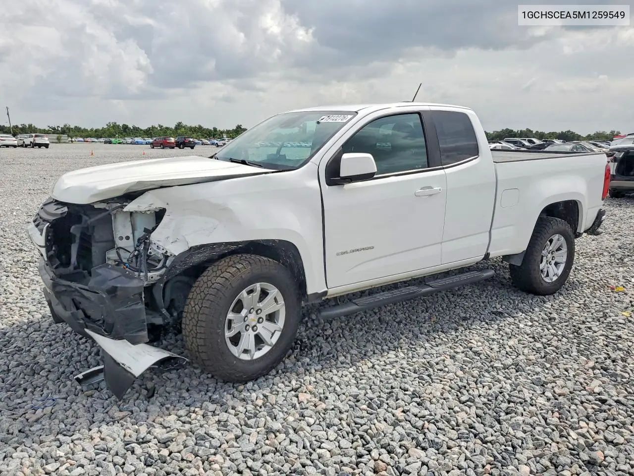 2021 Chevrolet Colorado Lt VIN: 1GCHSCEA5M1259549 Lot: 61912276