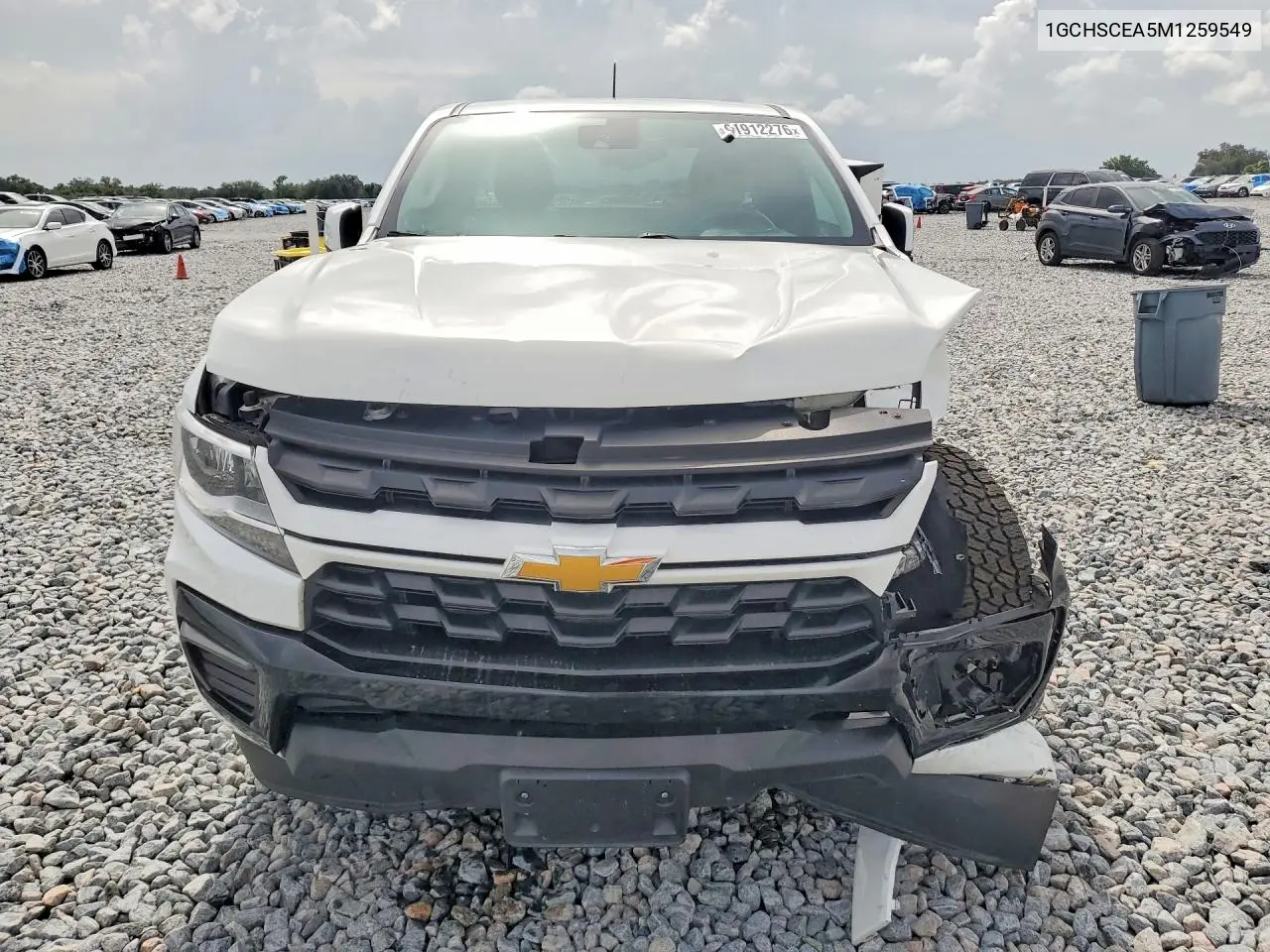 2021 Chevrolet Colorado Lt VIN: 1GCHSCEA5M1259549 Lot: 61912276