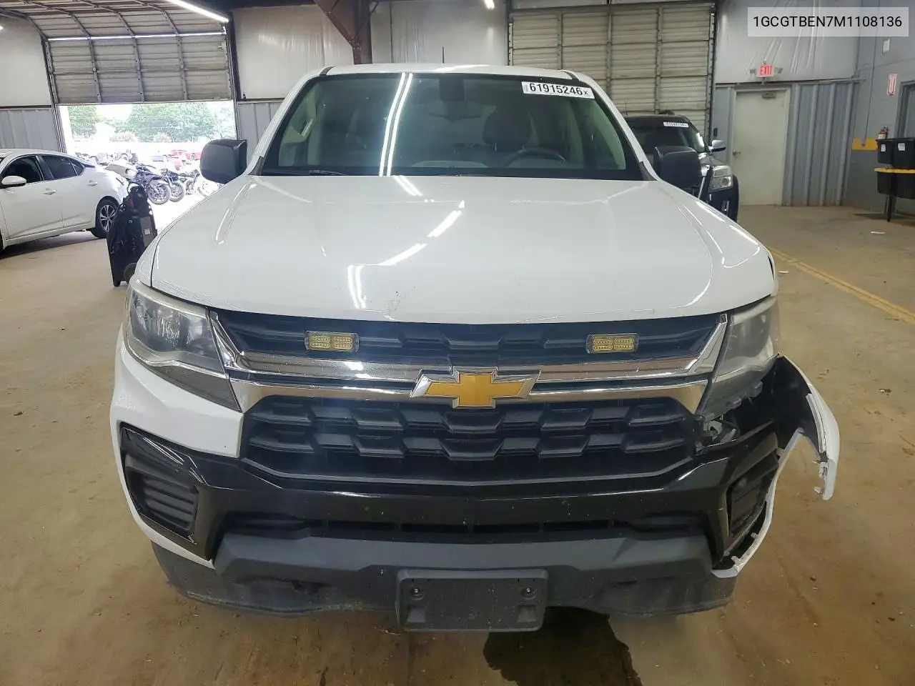 2021 Chevrolet Colorado VIN: 1GCGTBEN7M1108136 Lot: 61915246