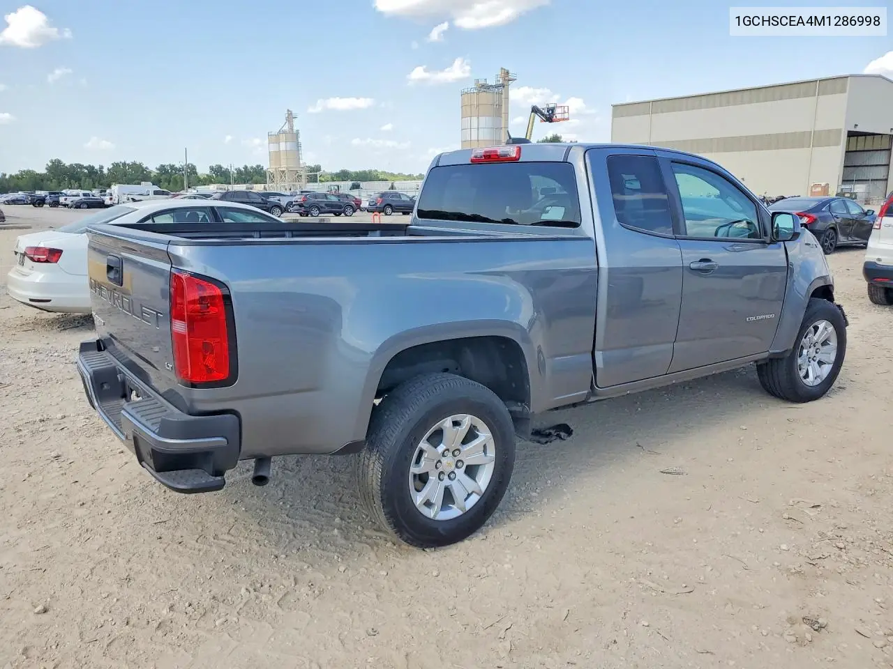 2021 Chevrolet Colorado Lt VIN: 1GCHSCEA4M1286998 Lot: 61919936