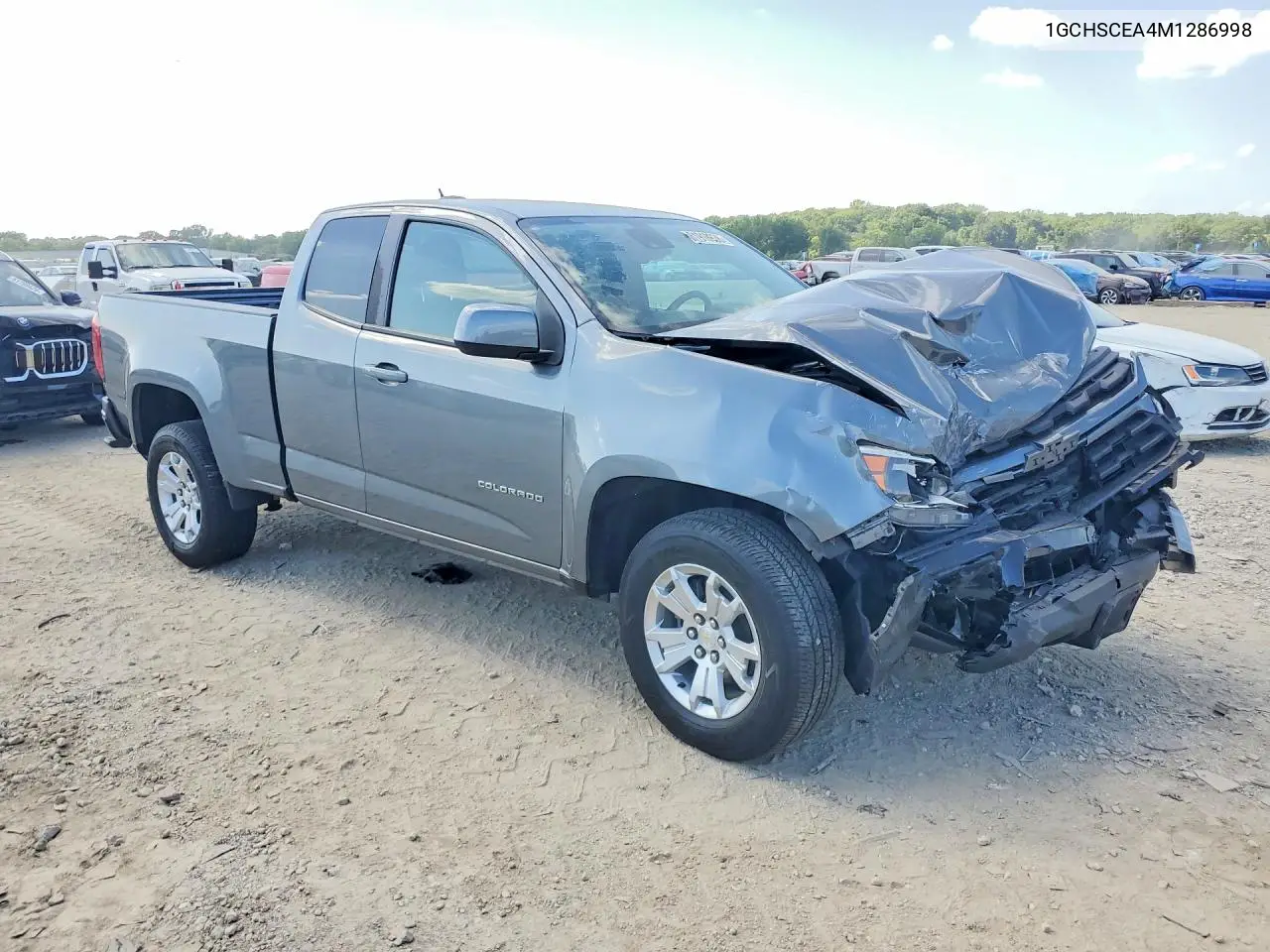 2021 Chevrolet Colorado Lt VIN: 1GCHSCEA4M1286998 Lot: 61919936