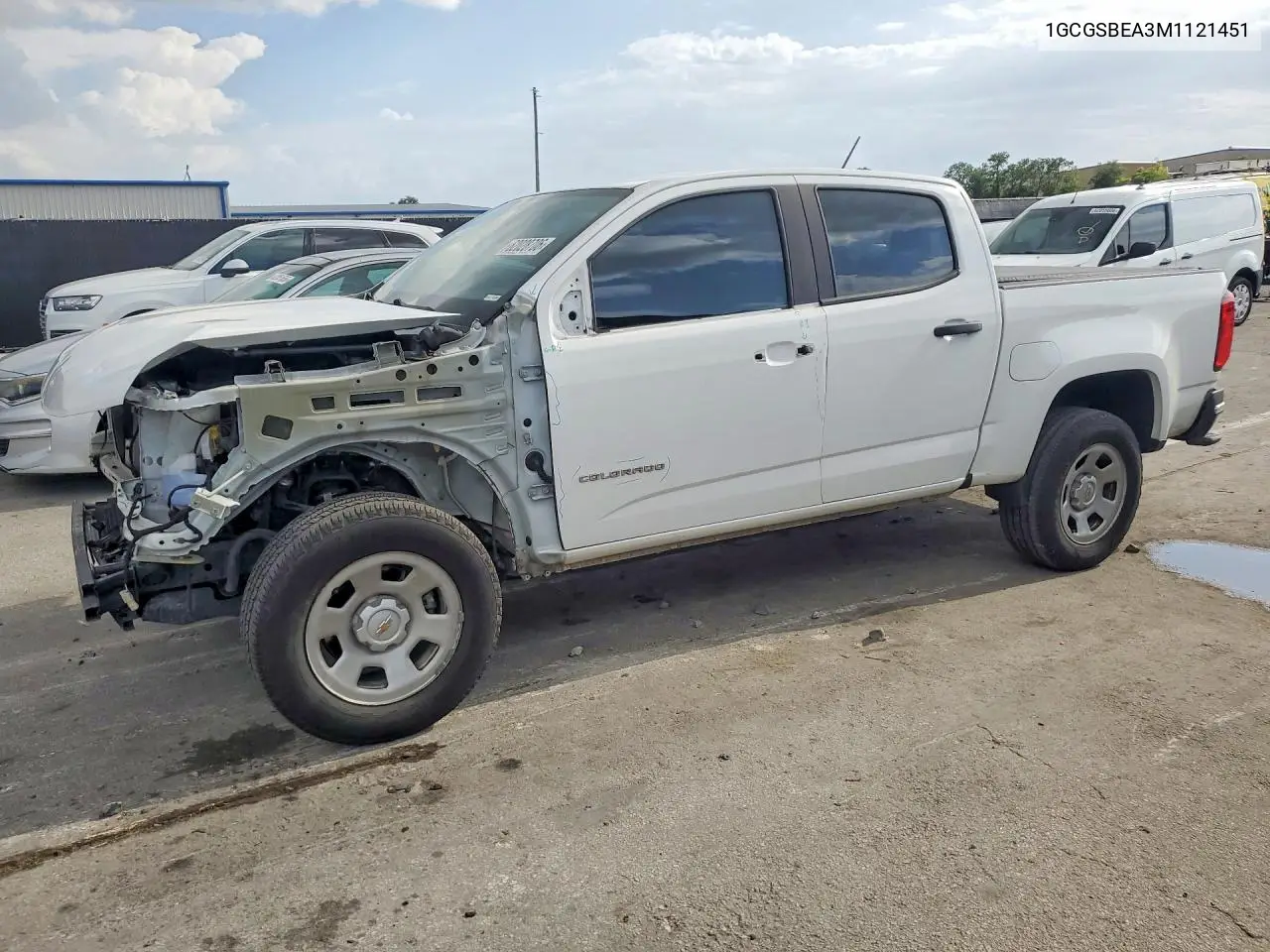 2021 Chevrolet Colorado VIN: 1GCGSBEA3M1121451 Lot: 62028706