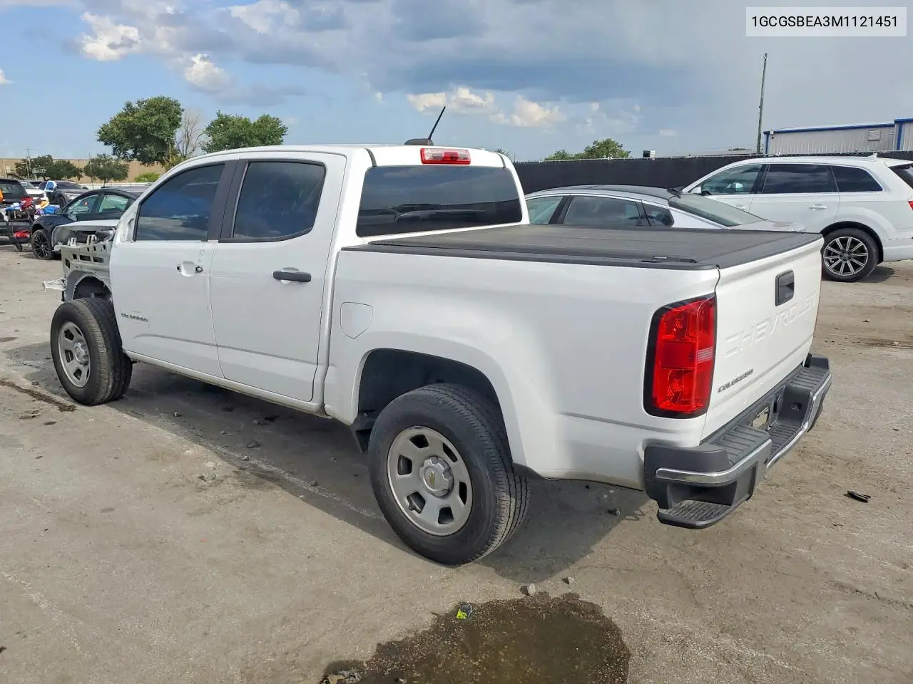 2021 Chevrolet Colorado VIN: 1GCGSBEA3M1121451 Lot: 62028706