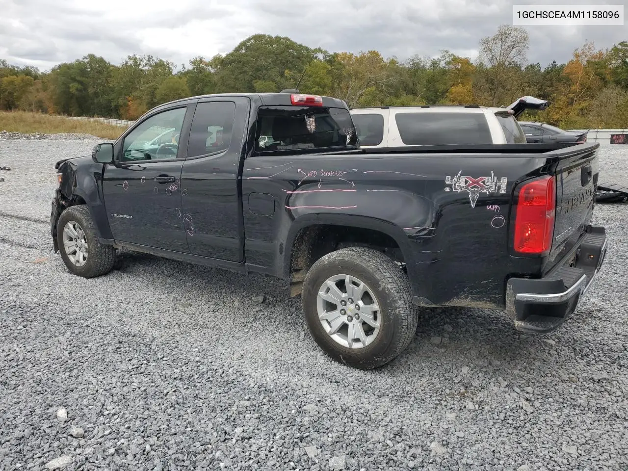 1GCHSCEA4M1158096 2021 Chevrolet Colorado Lt