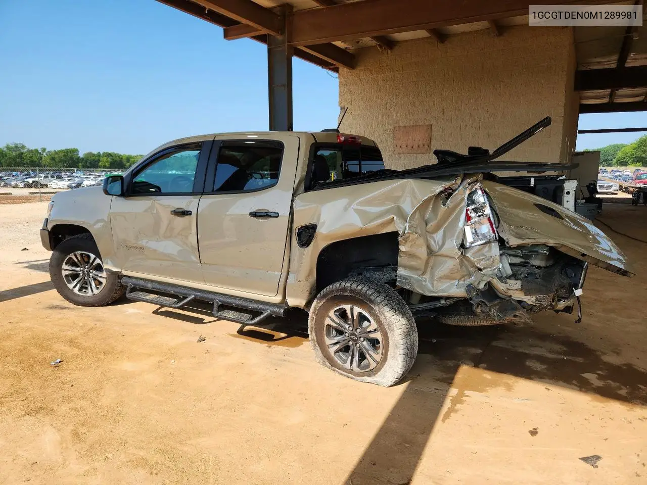 2021 Chevrolet Colorado Z71 VIN: 1GCGTDEN0M1289981 Lot: 85771105
