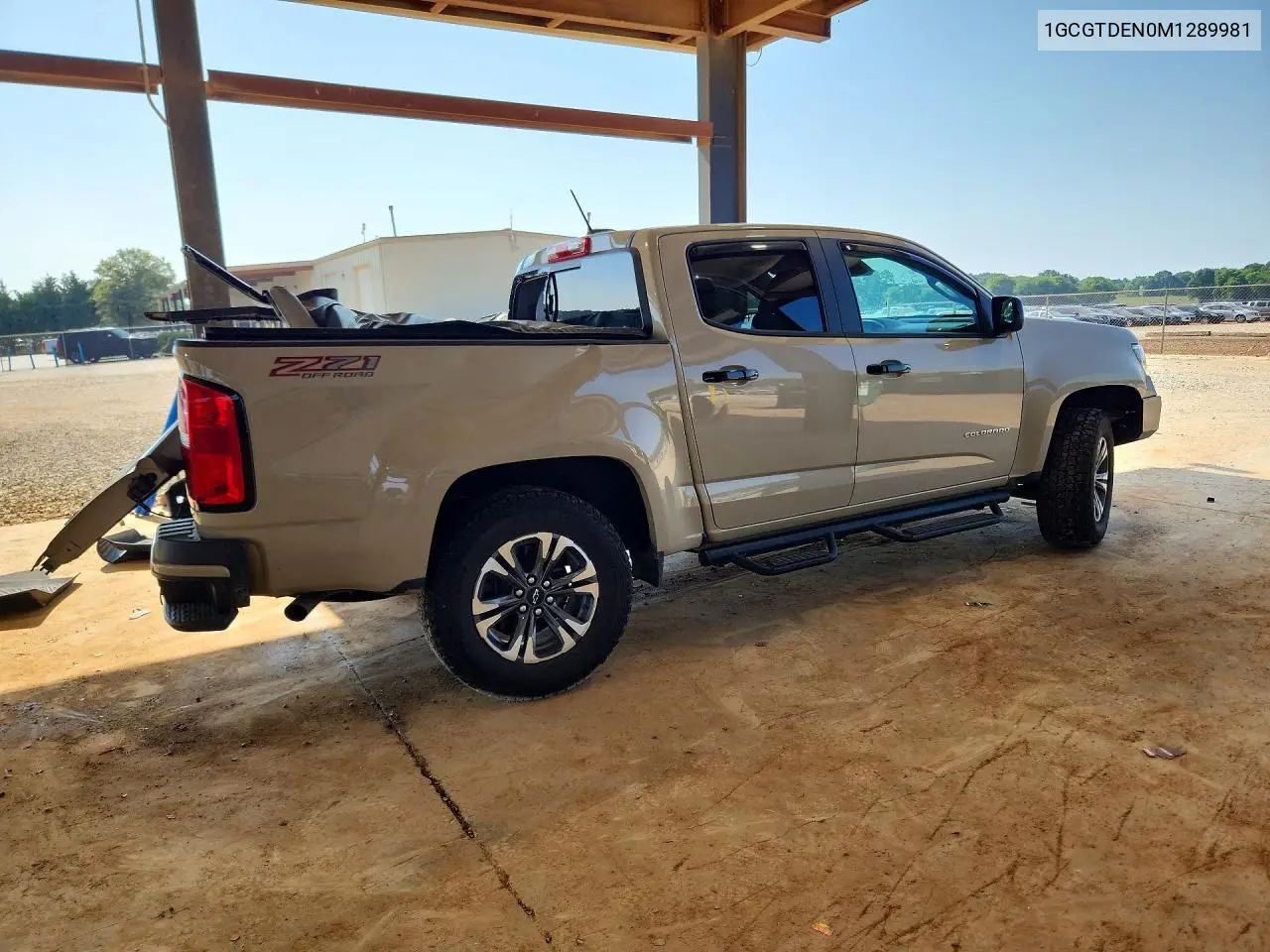 2021 Chevrolet Colorado Z71 VIN: 1GCGTDEN0M1289981 Lot: 85771105