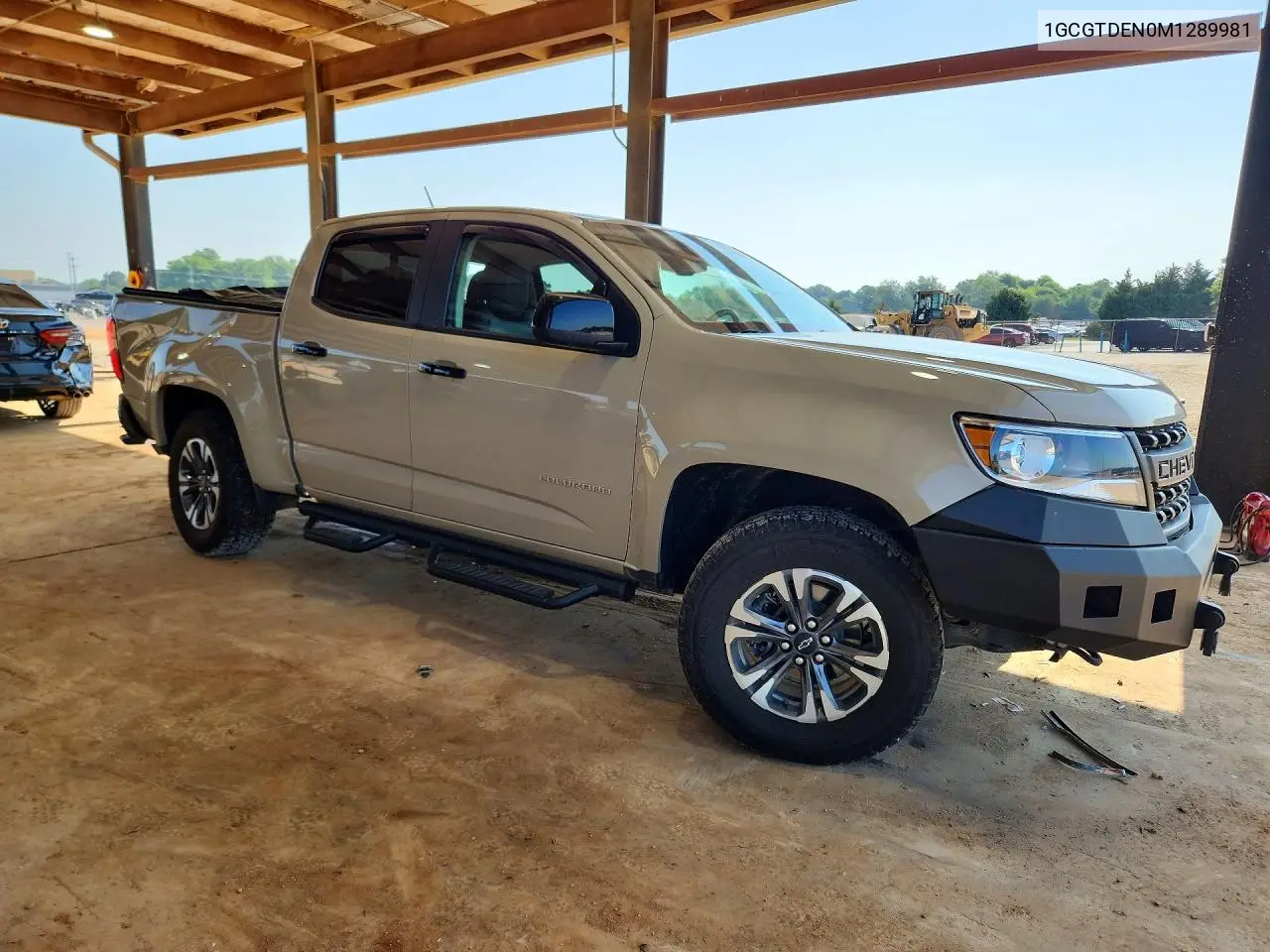 2021 Chevrolet Colorado Z71 VIN: 1GCGTDEN0M1289981 Lot: 85771105