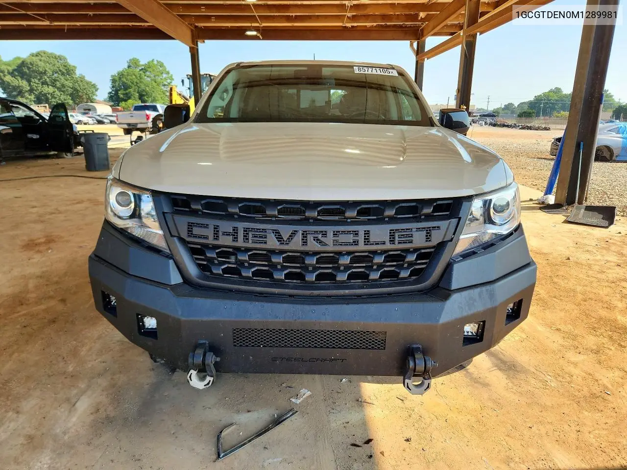 2021 Chevrolet Colorado Z71 VIN: 1GCGTDEN0M1289981 Lot: 85771105