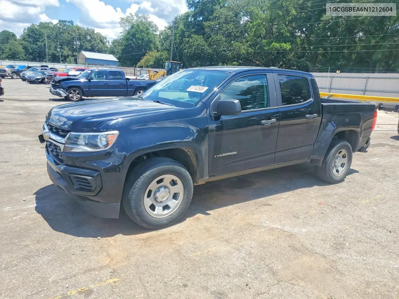 2022 Chevrolet Colorado VIN: 1GCGSBEA6N1212604 Lot: 57142606
