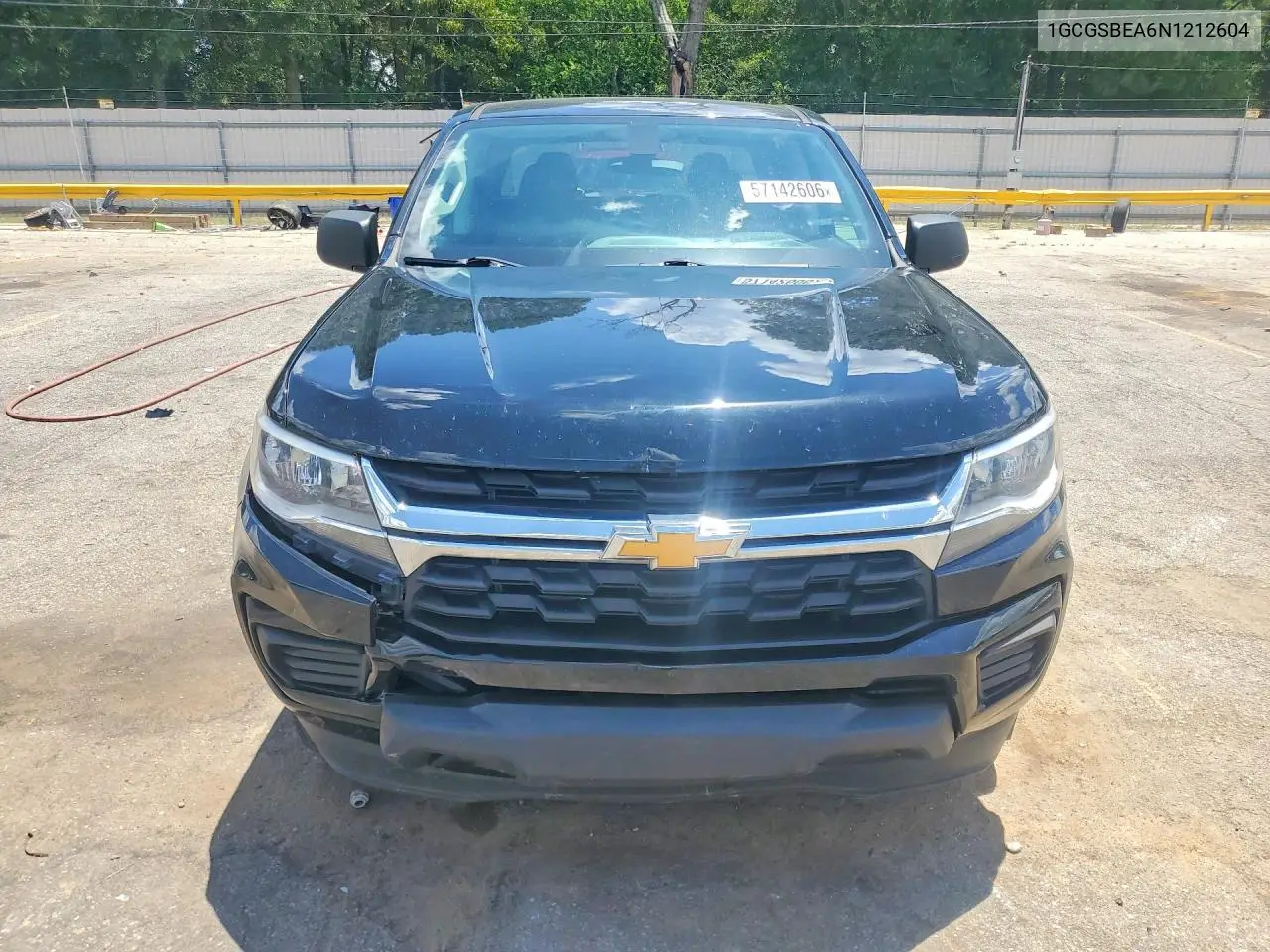 2022 Chevrolet Colorado VIN: 1GCGSBEA6N1212604 Lot: 57142606