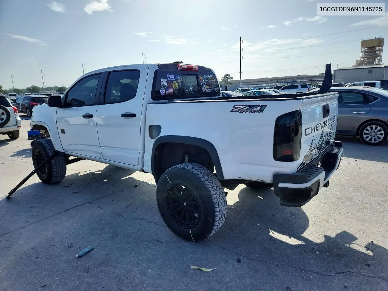2022 Chevrolet Colorado Z71 VIN: 1GCGTDEN6N1145725 Lot: 57735206