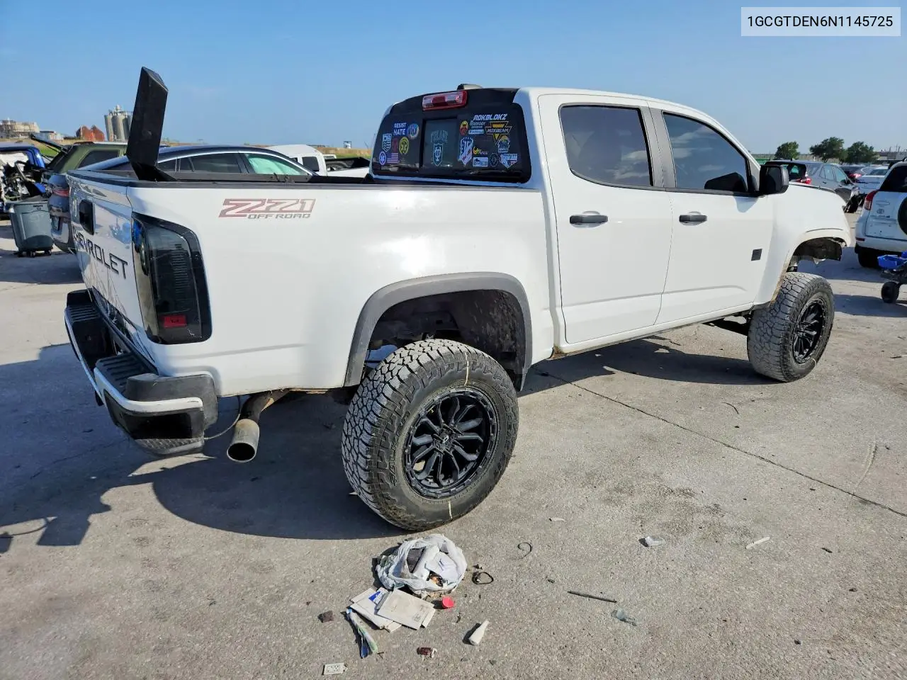 2022 Chevrolet Colorado Z71 VIN: 1GCGTDEN6N1145725 Lot: 57735206