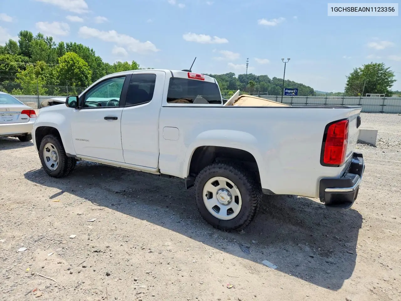 2022 Chevrolet Colorado VIN: 1GCHSBEA0N1123356 Lot: 57906606