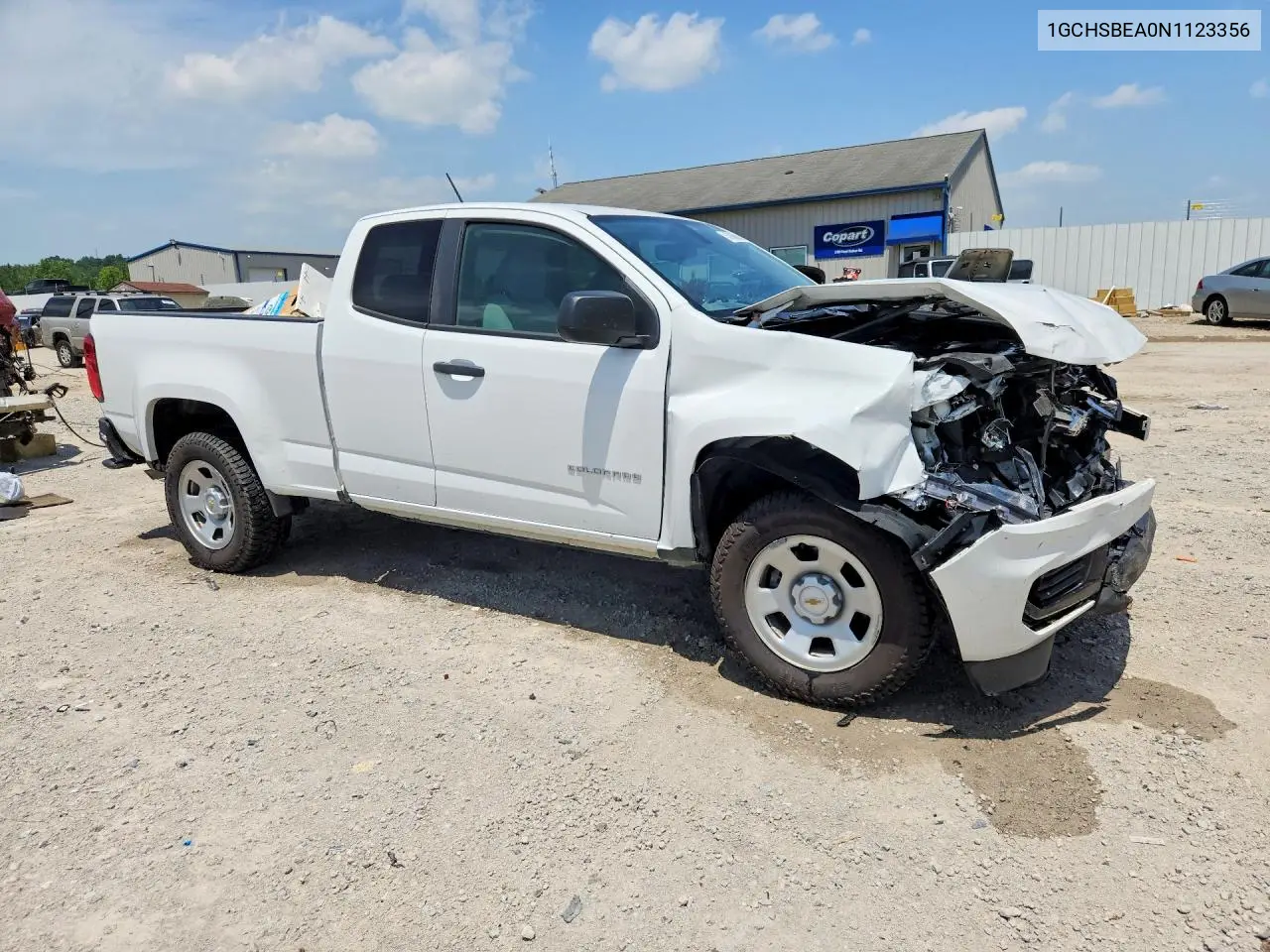 2022 Chevrolet Colorado VIN: 1GCHSBEA0N1123356 Lot: 57906606