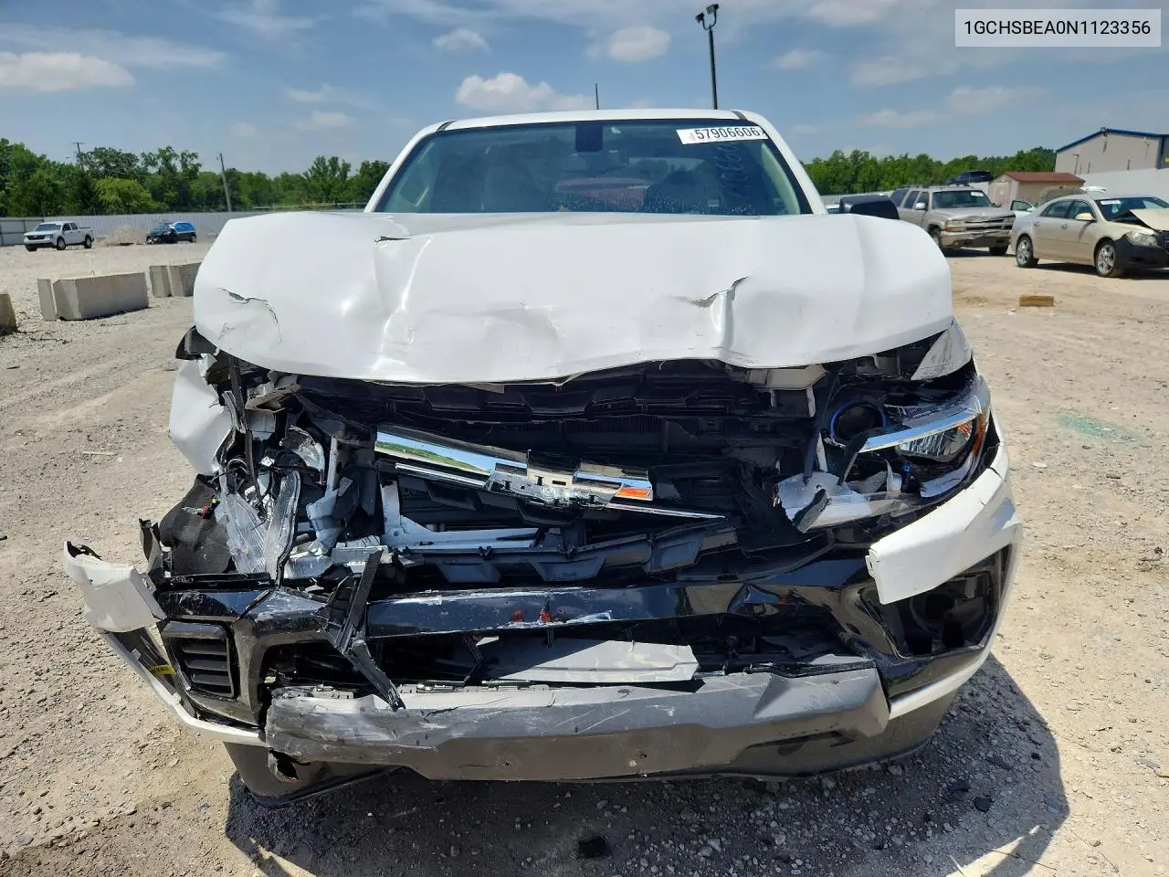 2022 Chevrolet Colorado VIN: 1GCHSBEA0N1123356 Lot: 57906606