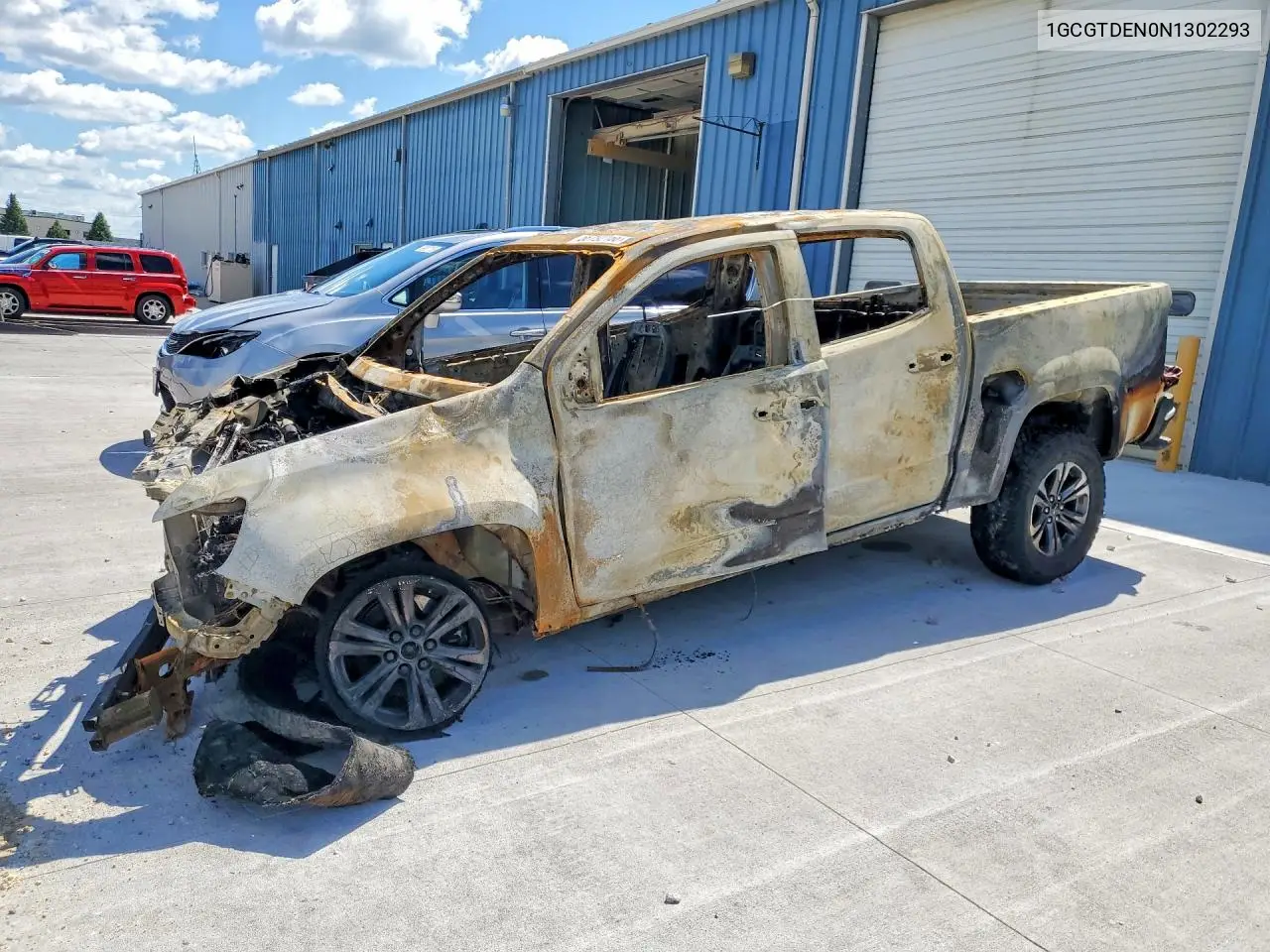 2022 Chevrolet Colorado Z71 VIN: 1GCGTDEN0N1302293 Lot: 58192166