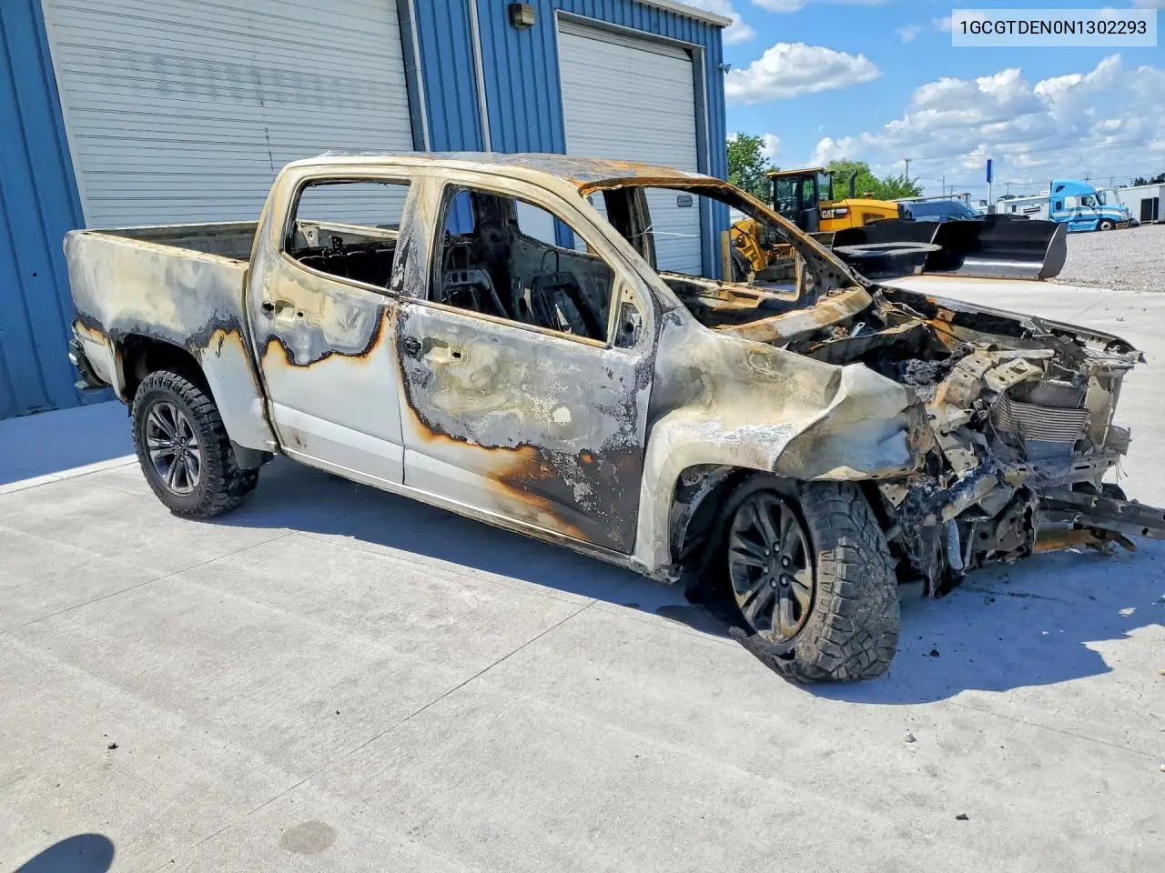 2022 Chevrolet Colorado Z71 VIN: 1GCGTDEN0N1302293 Lot: 58192166
