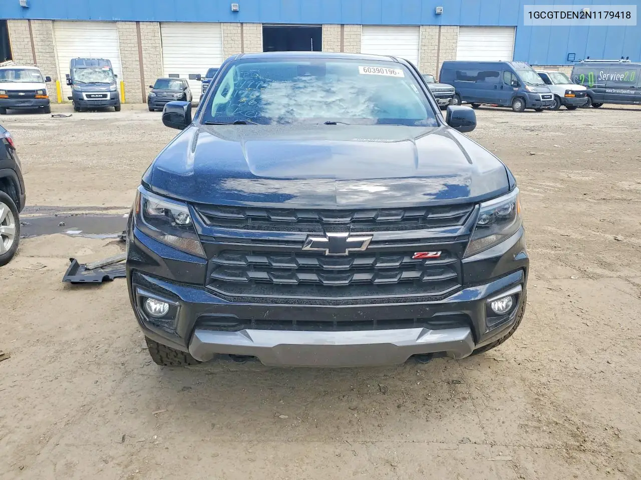 2022 Chevrolet Colorado Z71 VIN: 1GCGTDEN2N1179418 Lot: 60390196