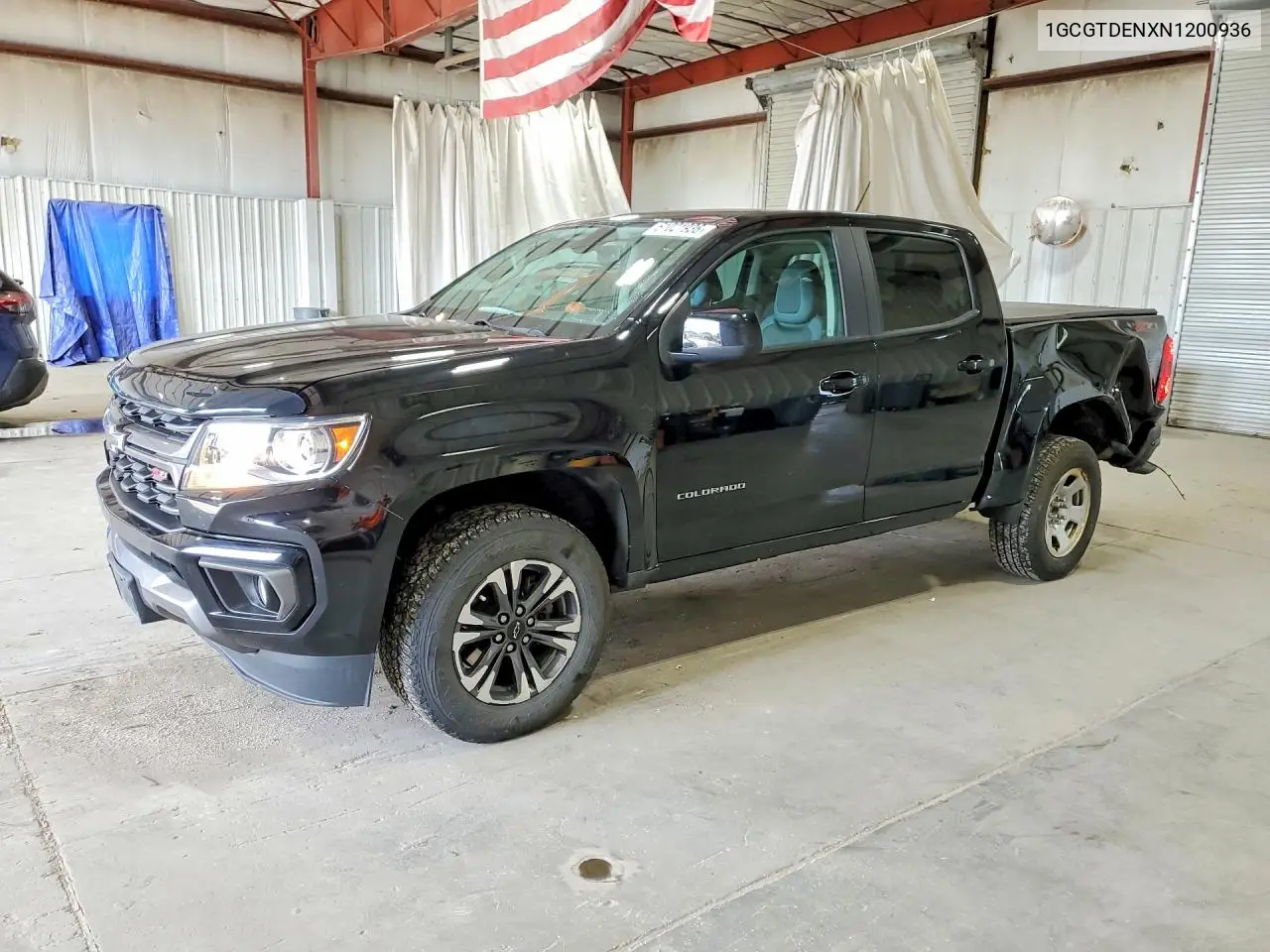 2022 Chevrolet Colorado Z71 VIN: 1GCGTDENXN1200936 Lot: 61021936