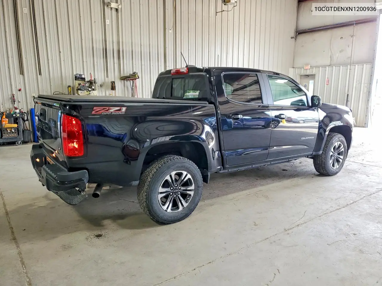 2022 Chevrolet Colorado Z71 VIN: 1GCGTDENXN1200936 Lot: 61021936