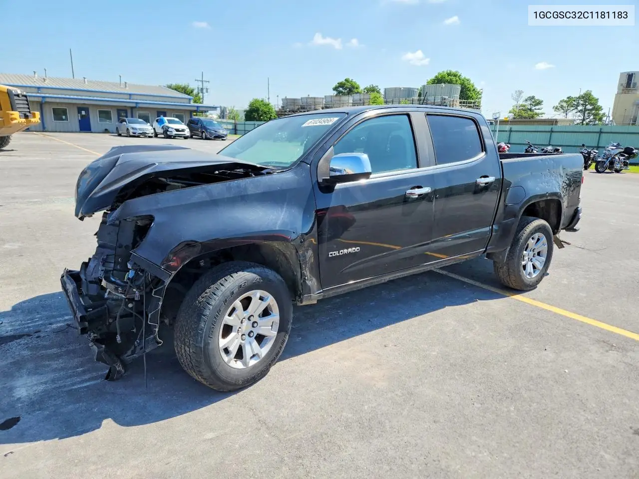 2022 Chevrolet Colorado VIN: 1GCGSCE32G1181183 Lot: 61034966