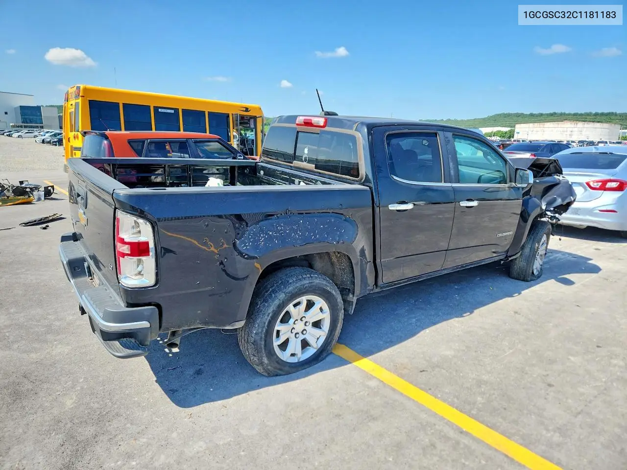 2022 Chevrolet Colorado VIN: 1GCGSCE32G1181183 Lot: 61034966