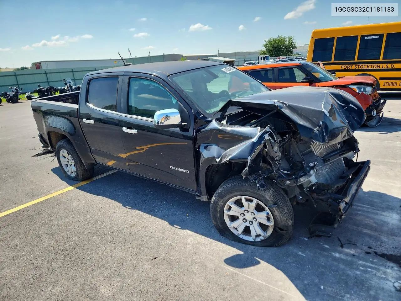 2022 Chevrolet Colorado VIN: 1GCGSCE32G1181183 Lot: 61034966