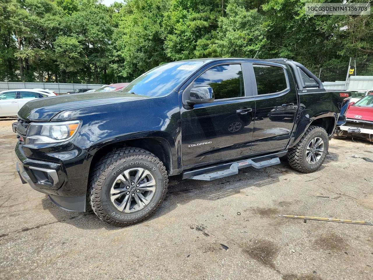 2022 Chevrolet Colorado Z71 VIN: 1GCGSDEN1N1136708 Lot: 61419446