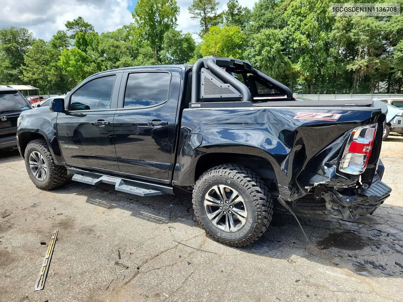 2022 Chevrolet Colorado Z71 VIN: 1GCGSDEN1N1136708 Lot: 61419446