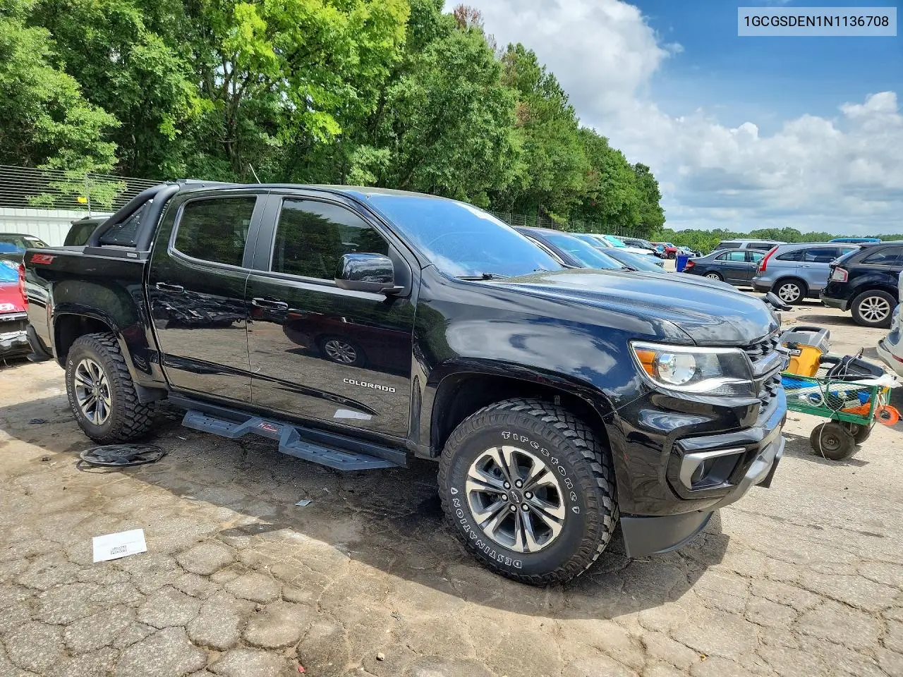 2022 Chevrolet Colorado Z71 VIN: 1GCGSDEN1N1136708 Lot: 61419446